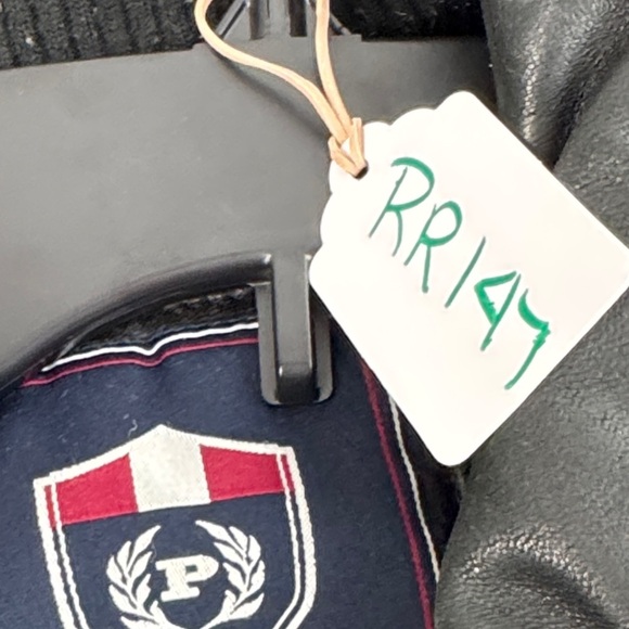 Vintage 90's Phat farm Men's Black Leather Jacket size XL - Picture 15 of 16